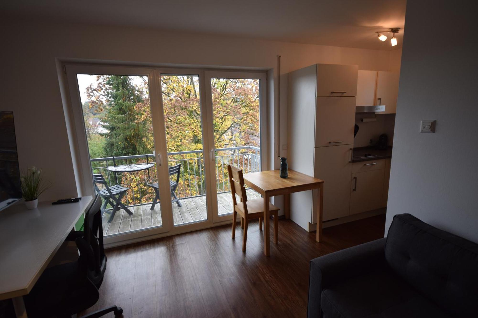Nestwerk Komfort R23-13 - Balkon, Arbeitsplatz & Hochschulnaehe Biberach an der Riß エクステリア 写真